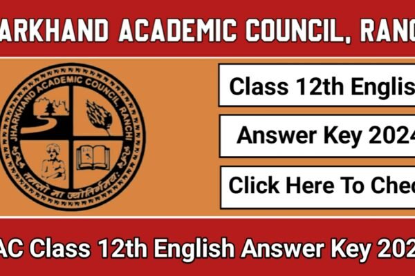 JAC Class 12th English Answer Key
